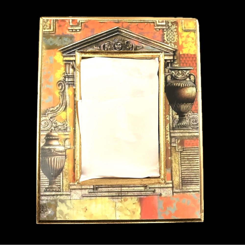 Stunning Architectural Classical Georgian Gilded Wood Picture Photo Frame RARE